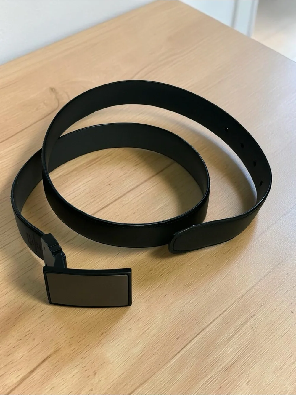 Kenneth Cole Reaction Men’s Black Belt Style 11048 NWOT